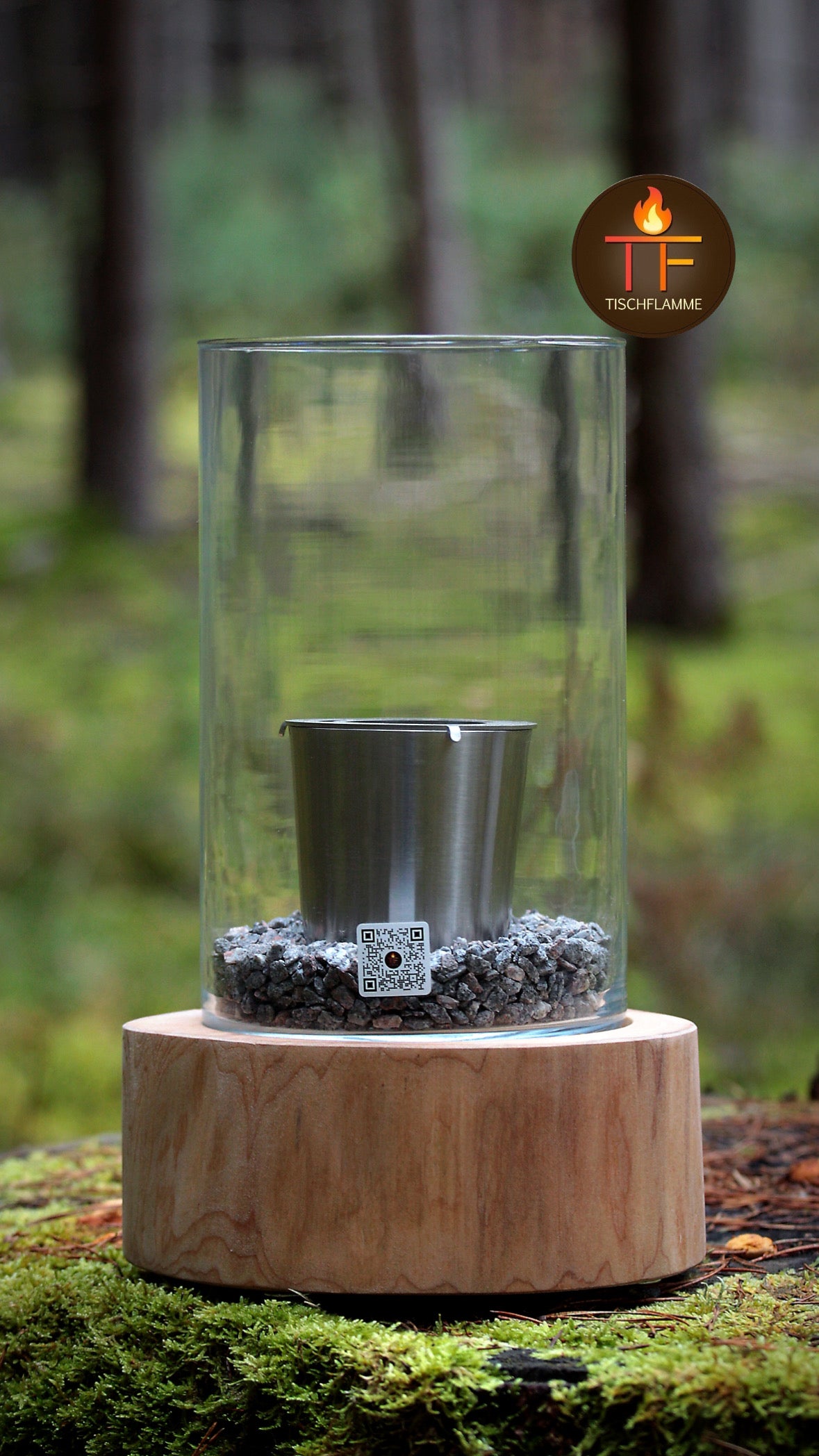 Tischflamme „Gipfelstürmer“