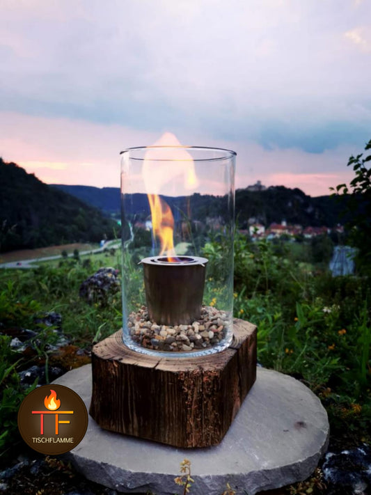 Tischflamme „Hüttentraum“