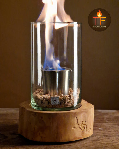 Tischflamme „Liebesglück“