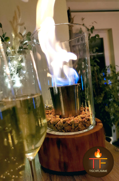 Tischflamme „Liebesglück“